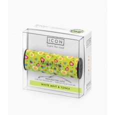 [60%할인] ICON Cuori e fiori : 화이트 민트&톤카 - 카 에어프레쉬너 / 16CAR08
