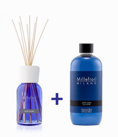 [이달의 향 1+1] 내츄럴 콜드워터 디퓨져 500ml + 콜드워터 리필 500ml - 쿠폰사용불가 (7DICW+7RECW)